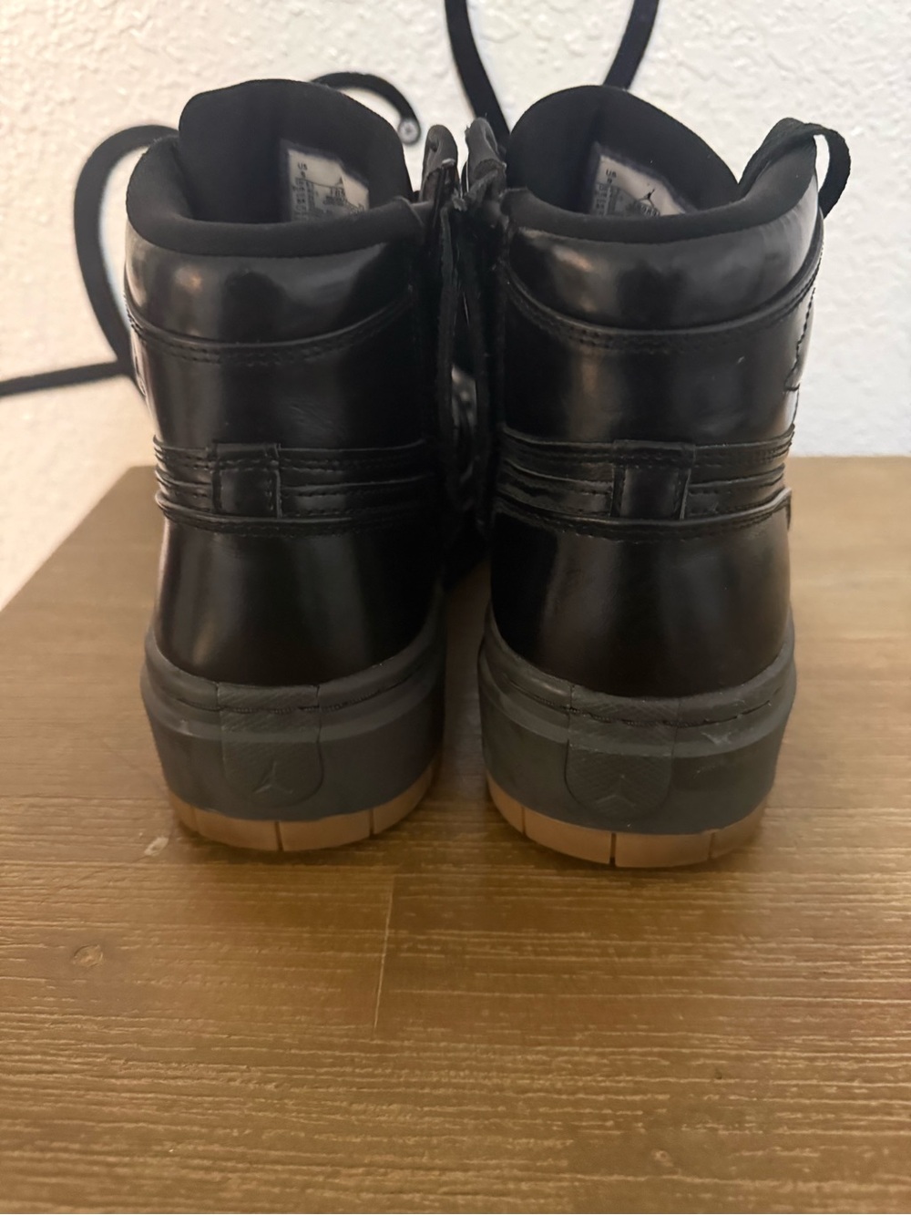 Jordan 1 Retro Black Women’s Black High-Top Sneakers - Picture 3 of 3